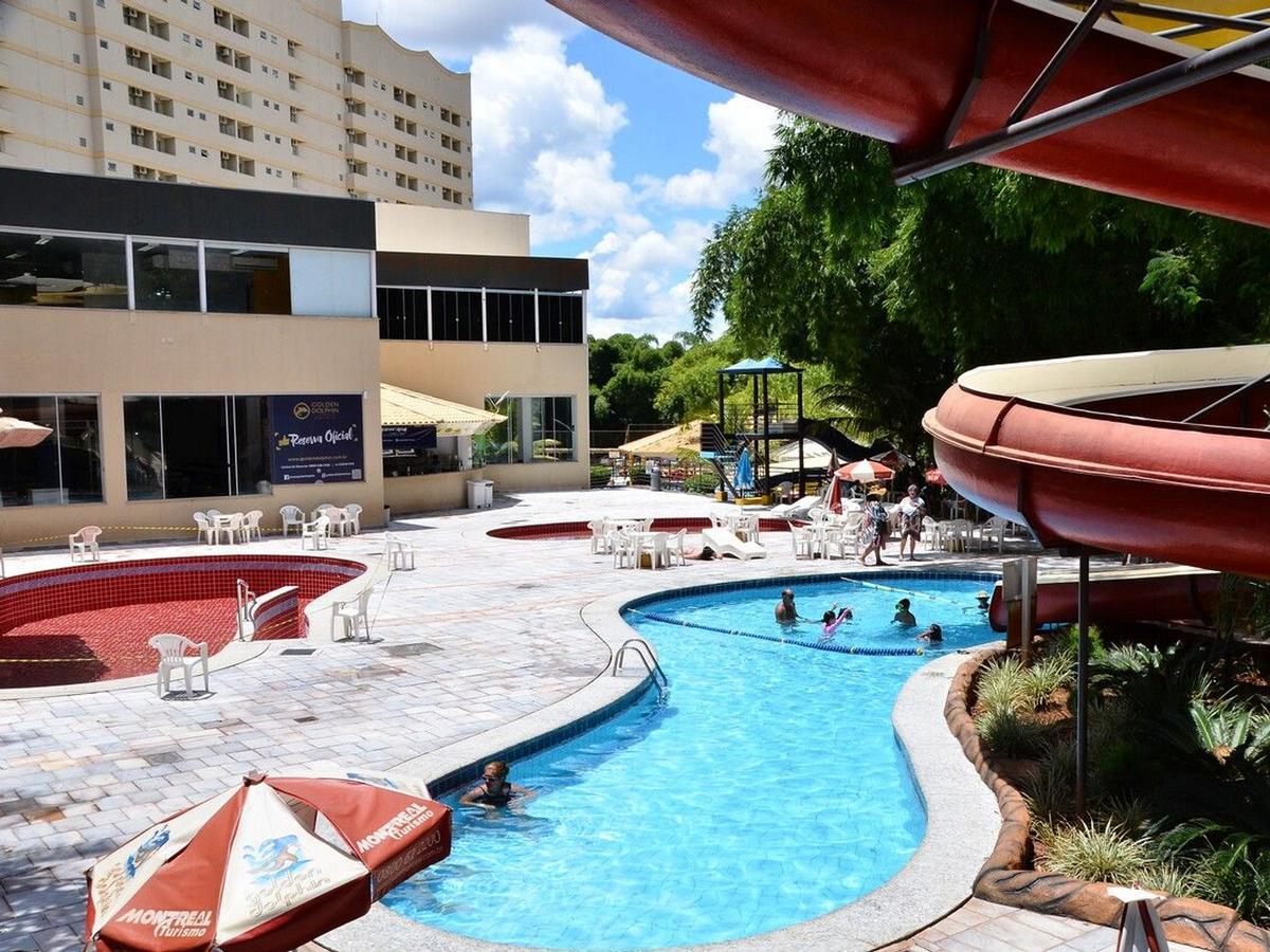 Apartamento Golden Dolphin Grand Caldas Novas Exteriör bild